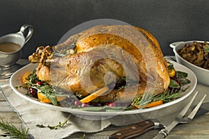 Organic Free Range Homemade Thanksgiving Turkey
