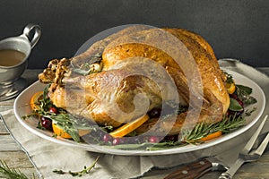 Organic Free Range Homemade Thanksgiving Turkey