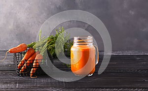 organic fresh carrots for juice