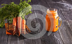 organic fresh carrots for juice