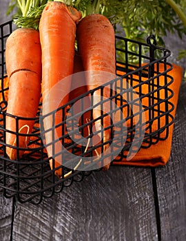 organic fresh carrots for juice