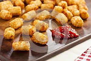 Organic Fried Tater Tots