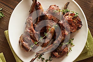 Organic Grilled Lamb Chops