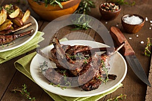 Organic Grilled Lamb Chops