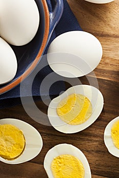 Organic Hard Boiled Eggs