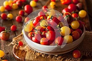 Organic Heirloom Cherry Tomatos