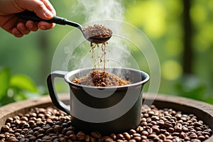 Herbal Coffee Infusions