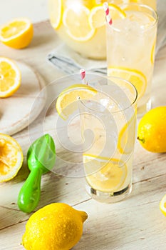 Organic Homemade Fresh Squeeze Lemonade photo