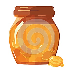 Organic honey jar a sweet autumn treat