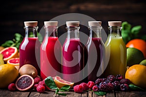 Organic juice diet drink health food fruit raw fresh bottle healthy smoothie