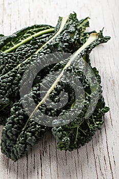 Organic Lacinato Kale above shot