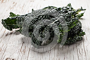 Organic Lacinato Kale horizontal shot