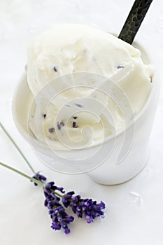 Organic Lavender Ice Cream