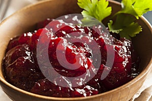 Organic Lingonberry Preserve Sauce