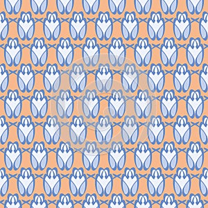 Organic Loops Vector Illustration Background