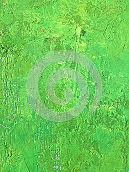 Organic matter summer background with green spring painting texture