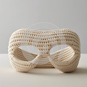 Organic Modernism Camera Eye Mask In Muji Style