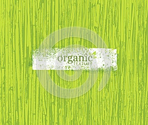 Organic Nature Friendly Eco Bamboo Background. Bio Vector Texture. photo