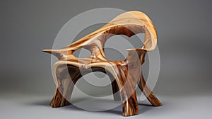 Organic Nature-inspired 3d Crafted Chair By Nick Osborne photo