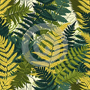 Organic pattern that mirrors the delicate patterns formed by unfurling fern fronds. AI Generated