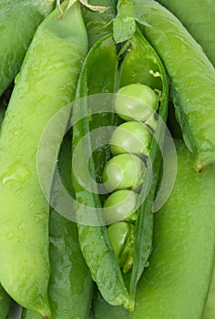 Organic peas