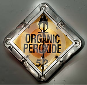 Organic peroxide sign photo