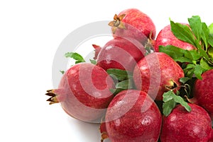 Organic Pomegranates photo