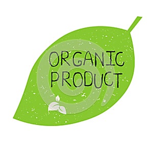 Organic product label and high quality product badges. Bio Pure healthy Eco food organic, bio and natural product icon