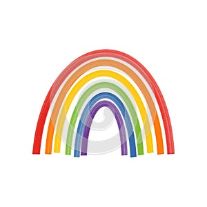 Organic Rainbow LGBT gay pride colors