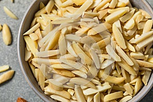 Organic Raw Blanched Slivered Almonds