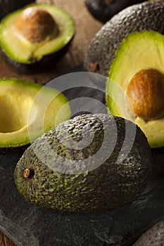 Organic Raw Green Avocados