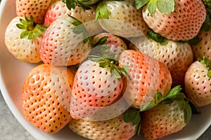 Organic Raw Pink Pineberries