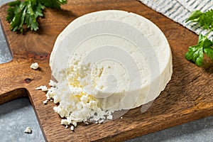Organic Raw White Mexican Cotija Cheese