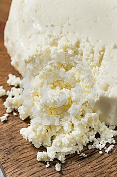 Organic Raw White Mexican Cotija Cheese