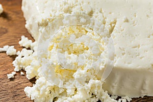 Organic Raw White Mexican Cotija Cheese