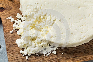 Organic Raw White Mexican Cotija Cheese