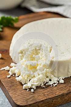 Organic Raw White Mexican Cotija Cheese