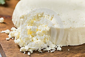 Organic Raw White Mexican Cotija Cheese