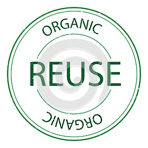 Organic reuse stamp