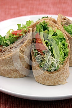 Organic sandwich wraps