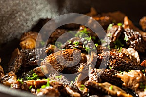 Organic Sauteed Morel Mushrooms