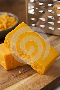 Organic Sharp Cheddar Cheese photo