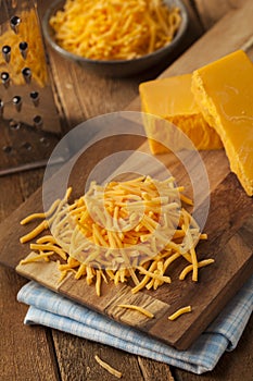Organic Shredded Sharp Cheddar Cheese