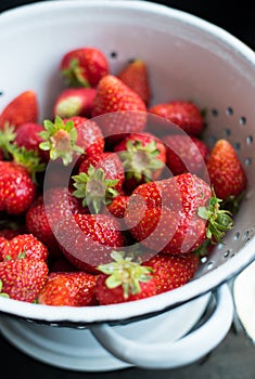 Organic strawberries