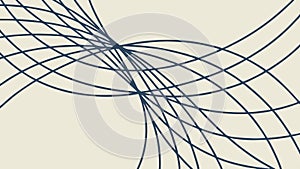 Organic Swirling Lines, Abstract Flowing Vector Design, vector design Generative AI