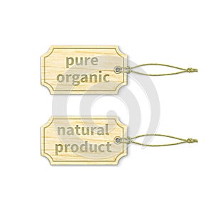 Organic tags set 1.2