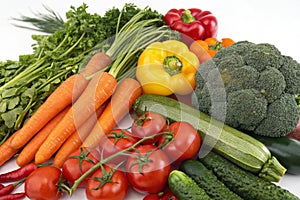 Organic Vegetable Mix Composition