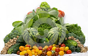 Organic Veggies Basket from Family Farmer