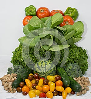 Organic Veggies Basket from Family Farmer