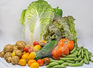 Organic Veggies Basket from Family Farmer